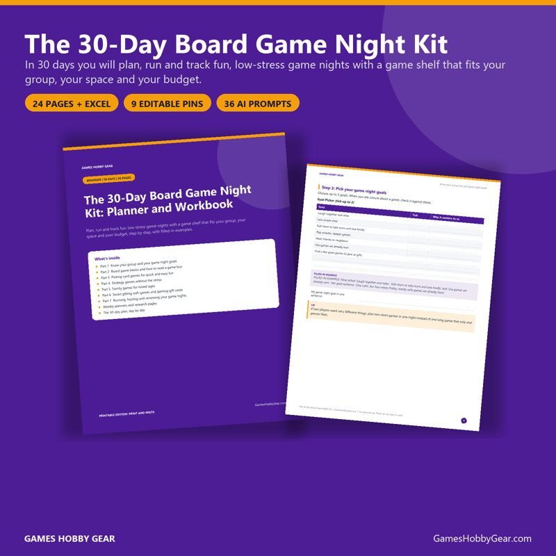 The 30-Day Board Game Night Kit